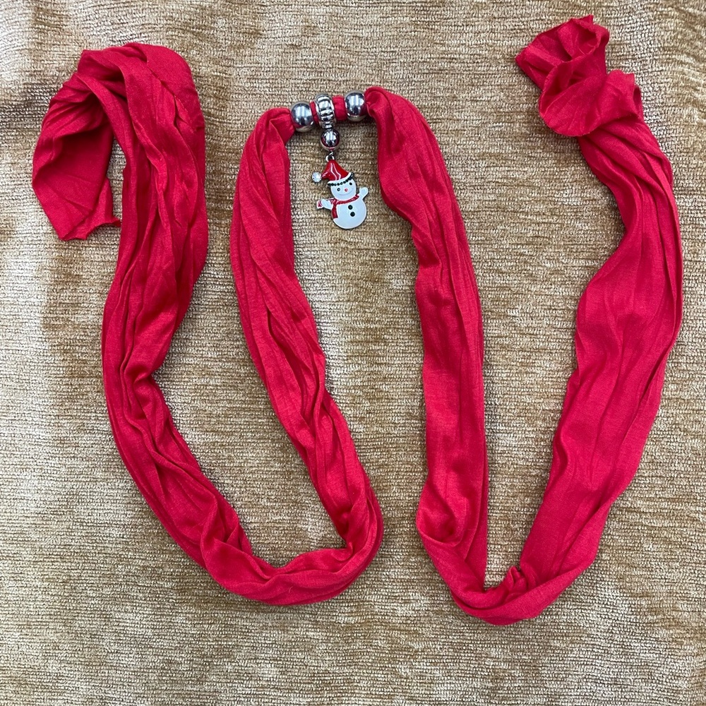 Alirina holiday polyester charm scarf